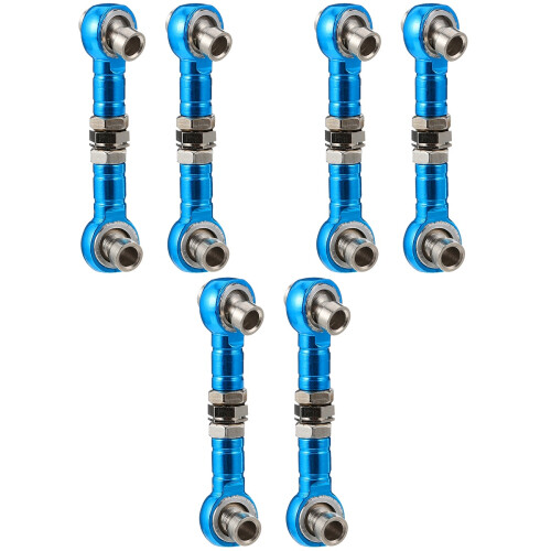 3 Pieces Steering Gear Pull Rod Work Link Tie For Rc Truck 2