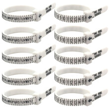 30 Pcs Size Measure Gauge Measure Tool Finger Measure Supplies