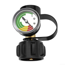 Propane Tank Pressure Gauge Adapter, Accurate Gas Level Reading, Metal Construction, Safety Features, Compatible Tanks