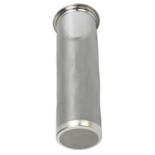 Reusable 304 Stainless Steel Cold Brew Coffee Filter with Gasket 8x21cm