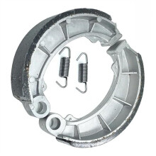 Motorcycle Brake Shoes Motorcycle Accessories W/Springs Rear Brake Shoes For HONDA VF700C For Magna 1984 Grey