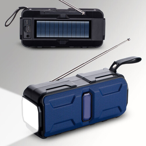 Multi-Source Portable Speaker, Ultra-Rugged Waterproof Bluetooth Speaker, Solar Charging For Unmatched Versatility And Durability 1