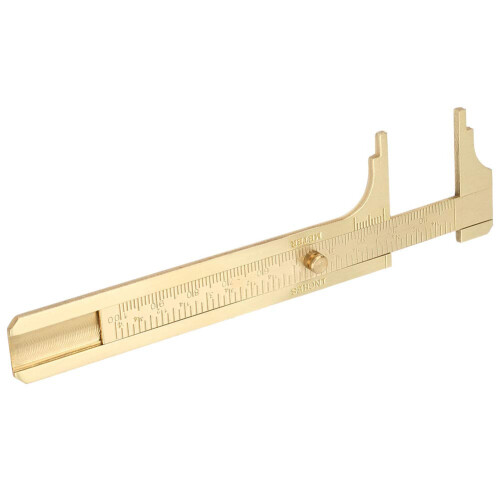 Brass Vernier Caliper, Double Scale Brass Vernier Caliper, Mminch Vernier Caliper 2