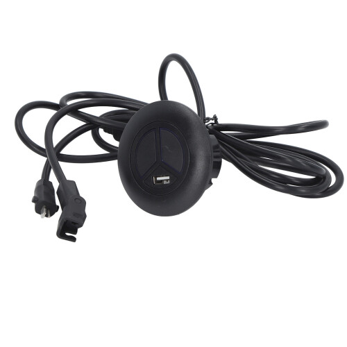 Electric Sofa Lift Chair Switch, Recliner Fixed Power Round Hand Control ABS Material for Enhanced Compatibility Motors, Durable Design Functionality 2