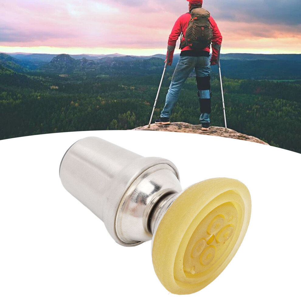 Universal Crutch Tips with Shock Absorption 22mm Rotatable Oxford Rubber Feet