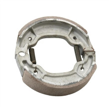 Motorcycle brake shoes for Xn Teo's 125cc from 2000, motorcycle accessories, brake shoes, scooter brake shoes, brown