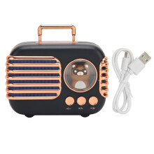 Vintage Radio, Embrace The Echoes Of The Past With Strong Bass Enhancement: A Melodic Journey In Your Hands