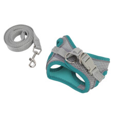 Breathable Reflective Dog Harness Leash Vest for Small Pets - Size M