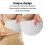 Abdominal Liposuction Foam Board - White, Sponge, 40cm x 30cm 10
