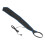 Neon in the Dark Tie with Multimode LED Lighting, Glow Necktie Equipped with Adjustable Sensitivity and Concealed Controller, Battery Powered for 8