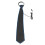 Neon in the Dark Tie with Multimode LED Lighting, Glow Necktie Equipped with Adjustable Sensitivity and Concealed Controller, Battery Powered for 2