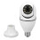 Panorama WiFi Security Bulb Camera Motion Alerts 1080P 1