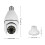 Panorama WiFi Security Bulb Camera Motion Alerts 1080P 7