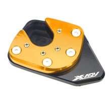Suitable For XADV750 20172019 Modified Motorcycle Side Brace Enlarged Seat Side Kick Enlarged And Widened (Color : Golden)