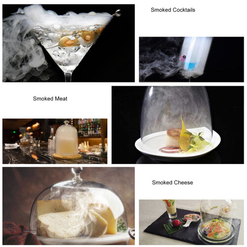 Wood Smoke Infuser Machine for Meat & Drinks – Compact 158mm 1