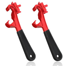 Bung Wrench & Bucket Opener Tool 2Pack For 555 Gallon Drums NonSlip Rubber Handle