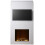 Acantha Pre-Built Media Wall & 70 SQ Insert Fire 4
