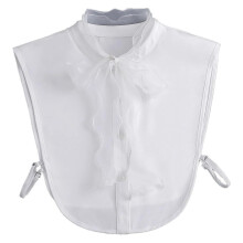 False Collar for Women Bowknots Fake Collar Autumn Neckwear Decorative White Lapel