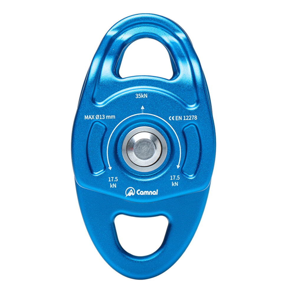 Outdoor Pulley For Rock Climbing Wilderness Use 35 Kn Pull Strength Double Sheave For Horizontal Crossing 9199774138444