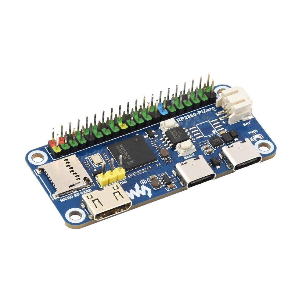 Rp2350 Development Board 150Mhz Dualcore Usbc Microcontroller With Psram And 40Pin Gpio 9347817193343