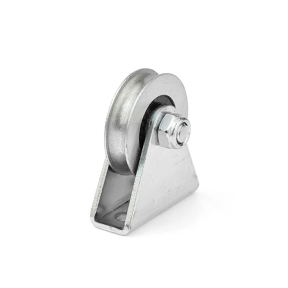 Utype Stainless Steel Pulley Block With Mute Bearings, Groove Sliding Roller Track Wheel, Color A, Size 1 9347817193435
