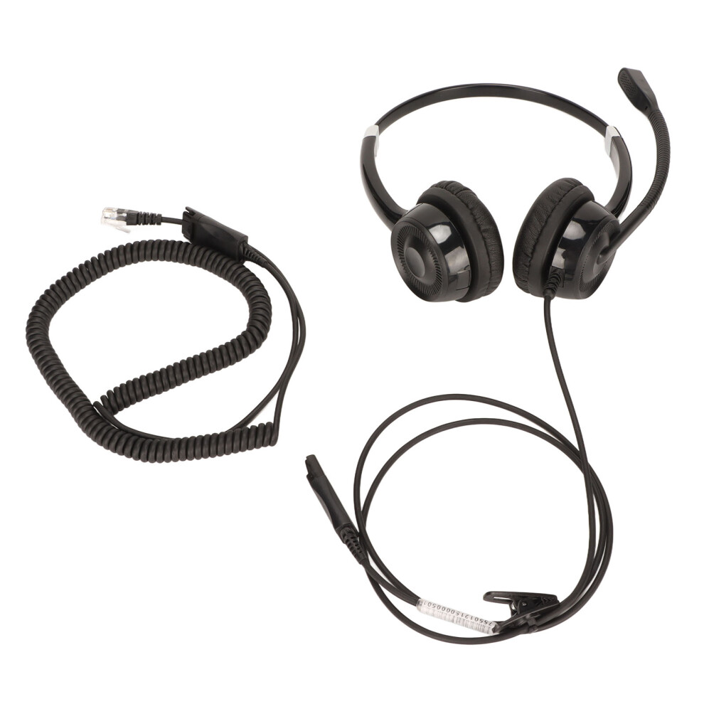 Professional Corded Headset For Seamless Landline Communication, Boasting Clear Communication, Hearing Protection, And Ergonomic Design 9012494914375