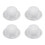 Fan Blade Fixing Nut 50x22mm White, Secure Reverse Thread for Table, Wall and Floor Fans 4