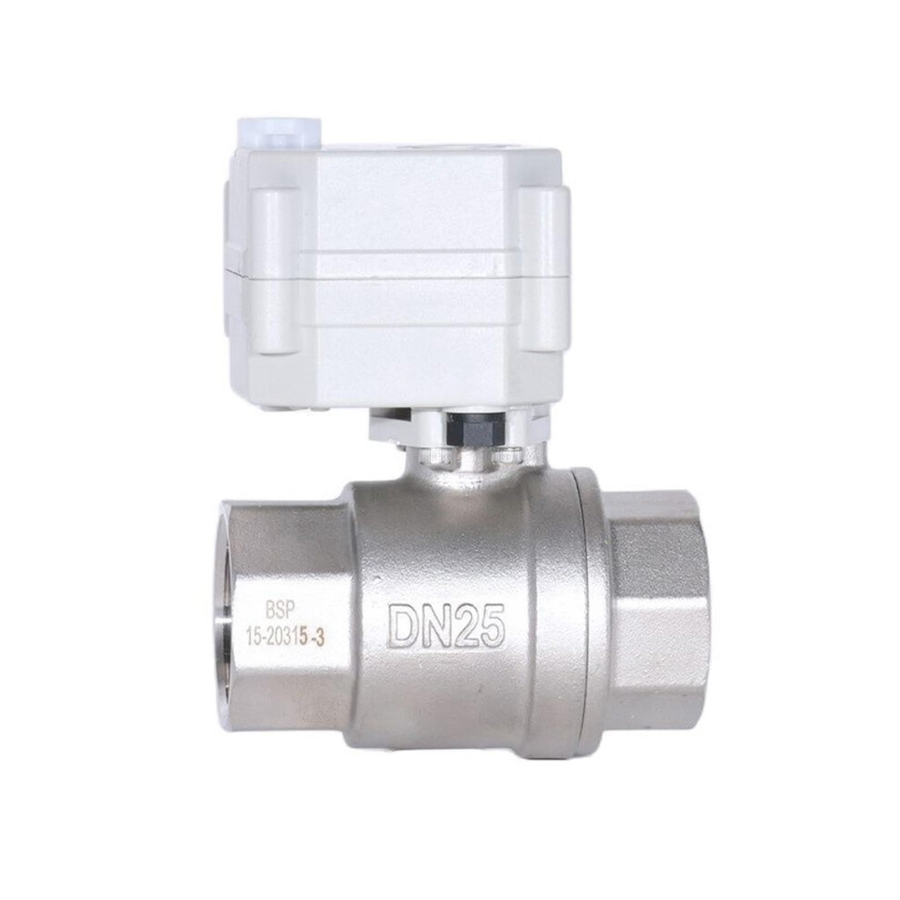 Ss304 Motorized Ball Valve Dn15 Dc24v 2Way Electric Ball Valve With Manual Override For Safe Drinking Water 9382693875020