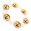 Drum Supply Replaceable Tambourine Drum Bell for Party Use 1