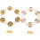 Drum Supply Replaceable Tambourine Drum Bell for Party Use 2