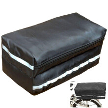 Electric Bicycle Battery Waterproof Cover Dustproof Anti Mud Lithium Battery Protection Bag Universal Fit Black