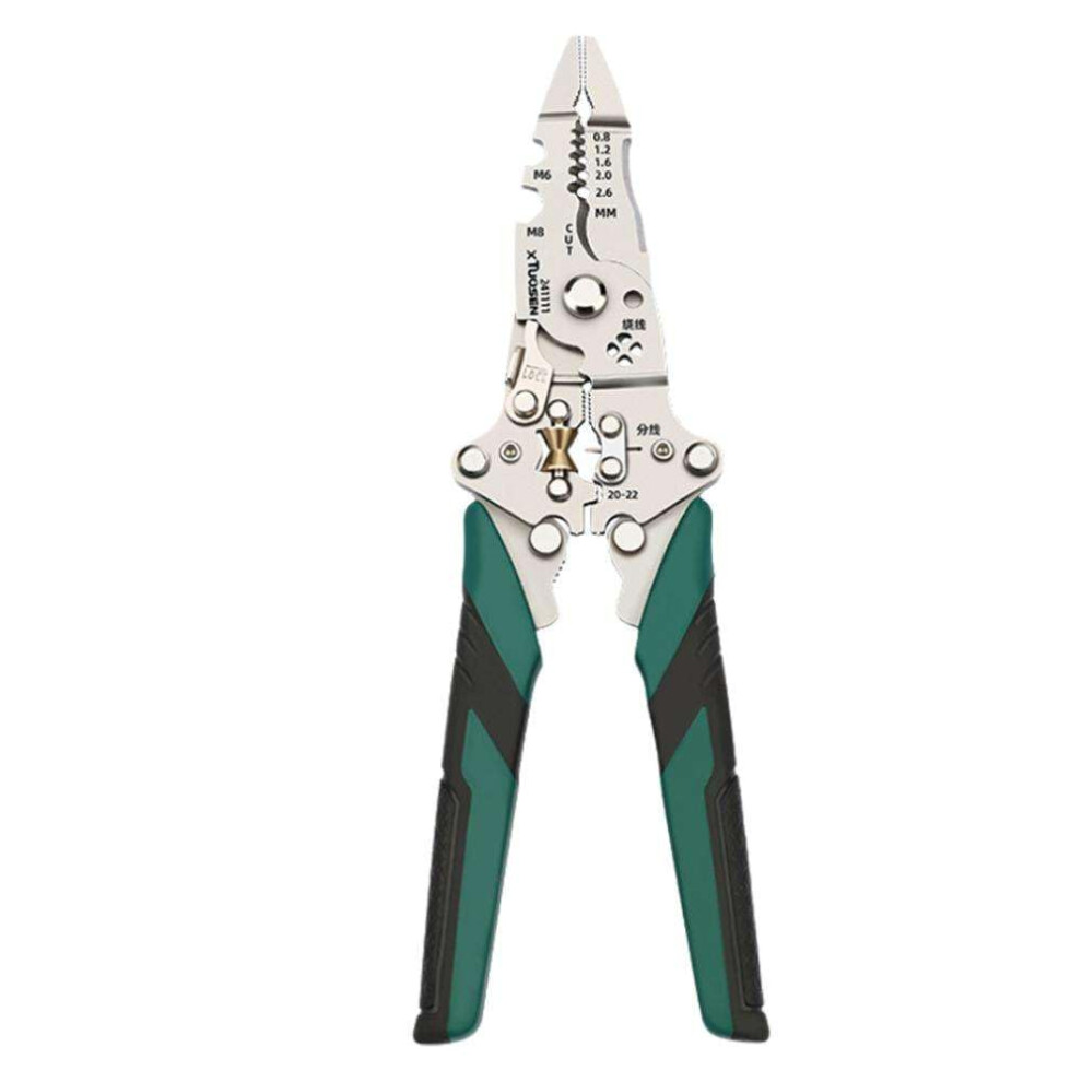 Foldable Snapon 14In1 Wire Stripper, Wire Cutter, Timesaving And Laborsaving Electrician Crimping Pliers, Hand Tool Pliers 9347817006308