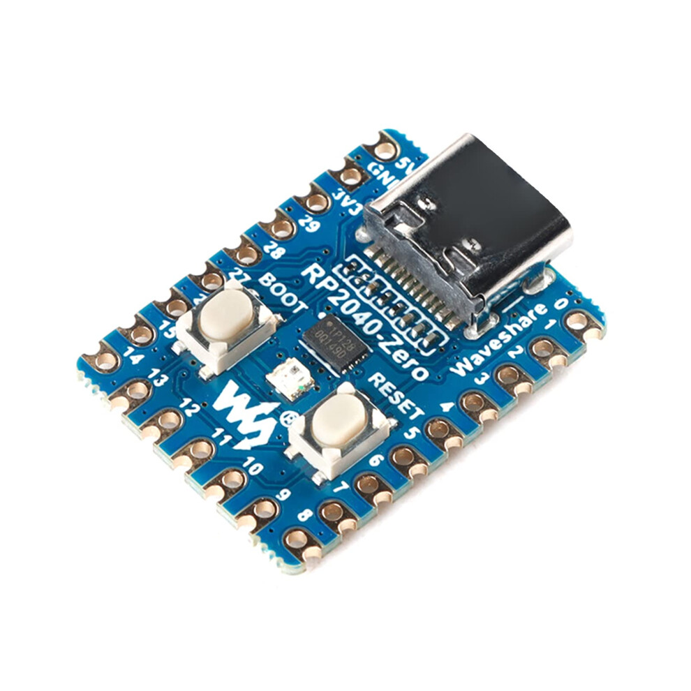 Rp2040 Microcontroller Board Zero With 264Kb Memory Dualcore 133Mhz Gpio Expansion 9189345346101
