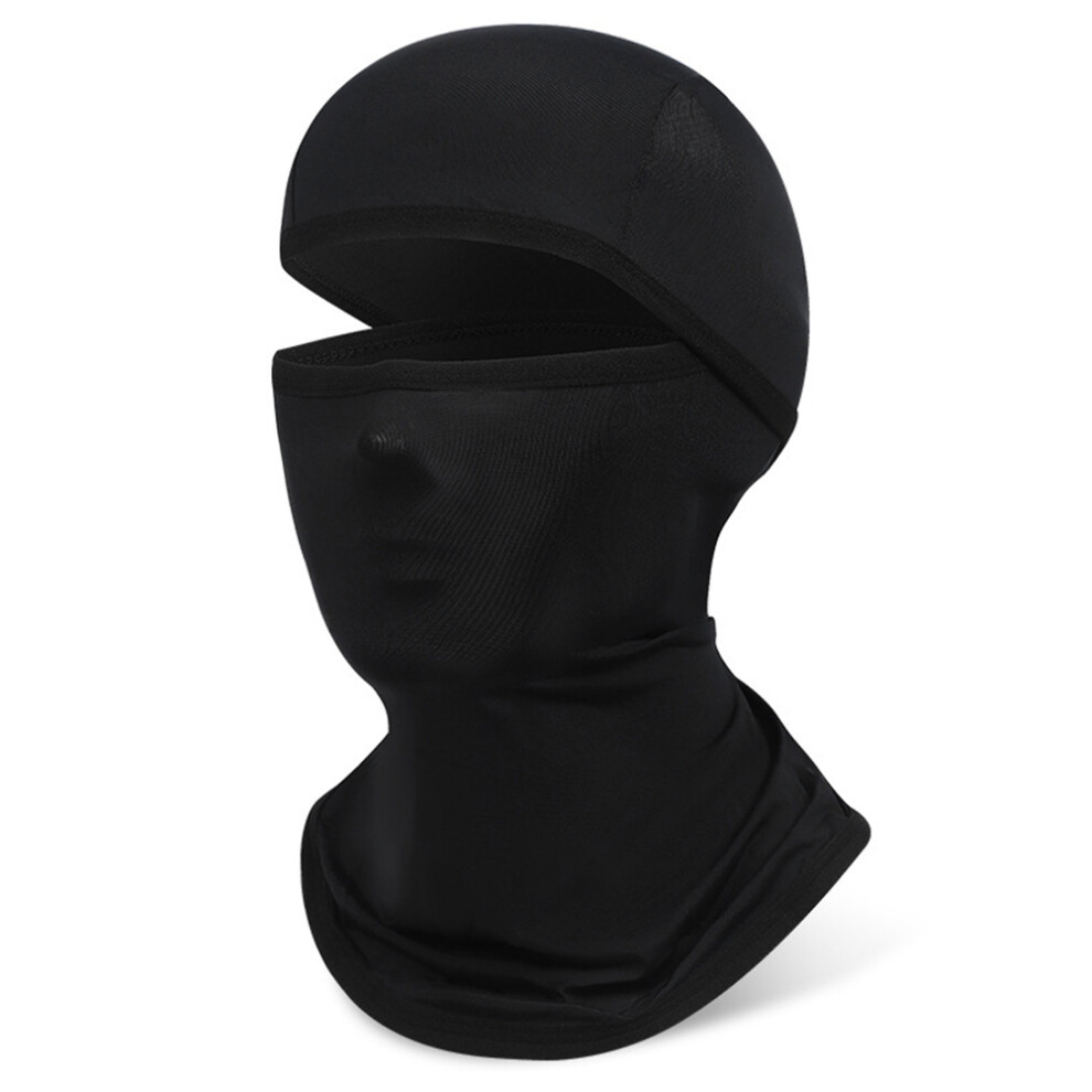 Ice Silk Balaclava Face Mask Windproof Uv Protection Full Head Coverage Sun Dustproof Multipurpose Gym Accessory For Cycling Skiing Hiking 9463374710301