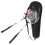 Graphite Badminton Rackets, High Elastic Racket String Ensures Crisp Hitting Sound, Solid Frame For Unmatched Durability, Streamline Design For Reduce 1