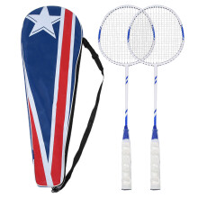 Professional Badminton Racket Set Lightweight Durable Carbon Fibre Material With Non Slip Handle Grip For Outdoor Indoor Play