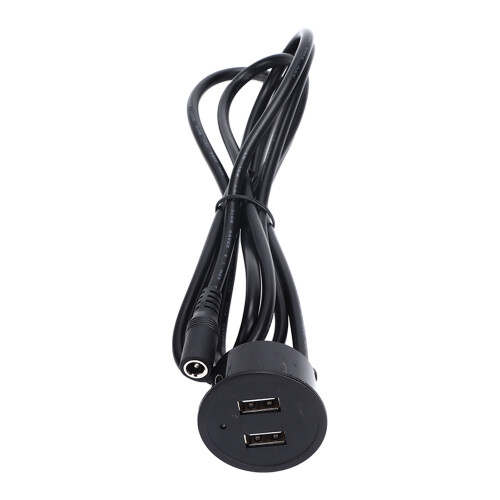 2-θύρες USB 3.0 Εντοιχιζόμενο πάνελ για αυτοκίνητο, φορτηγό, σκάφος, μεταλλική θύρα USB 1