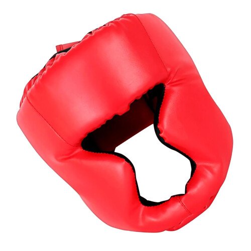 Adjustable Boxing Headgear with Moisture Wicking Lining for Training