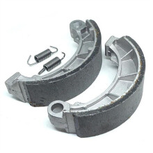Motorcycle brake shoes for HONDA NAS750 for Nighthawk 750 1991 motorcycle accessories W/springs rear brake shoes gray