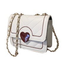 Mini bæltetaske til kvinder, PU-læder, trendy tilbehør, justerbar kæderem, moderigtigt og alsidigt design, vandtæt lille crossbody-taske, alsidig