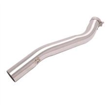 Motorcycle end muffler for CBR600F4i 20012007 exhaust pipe motorcycle mid link tube slip on 51mm muffler stainless steel exhaust silencer