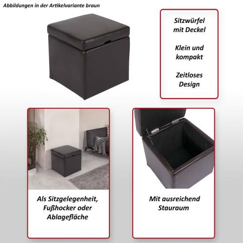 Pouf Carrara 1