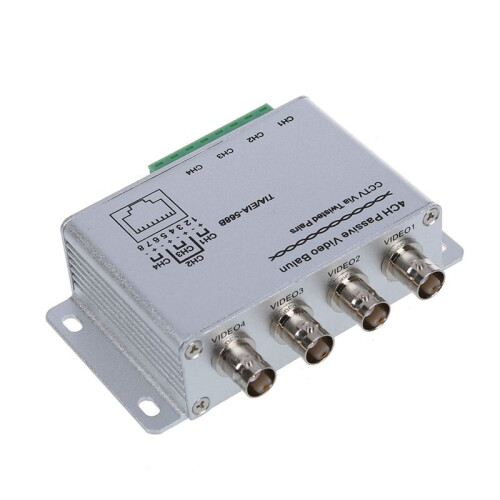 6X UTP 4 Canali Passive Video Balun Ricetrasmettitore 1