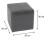 Pouf Carrara 3