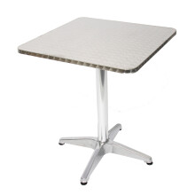 Table de bistrot en aluminium H28
