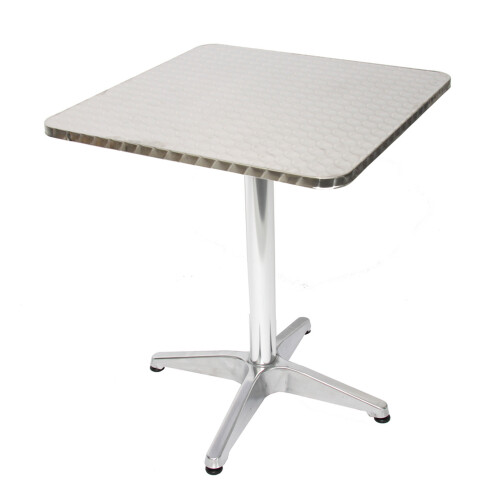 Mesa bistro de aluminio H28