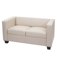 Divano sofa 2 posti lounge moderno elegante serie Lille M65 70x75x137cm