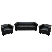 3-1-1 Couchgarnitur Lille, Kunstleder