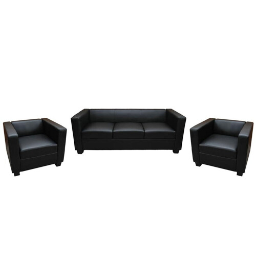3-1-1 Couchgarnitur Lille, Kunstleder