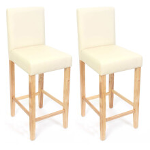 2er-Set Barhocker Cesena Kunstleder